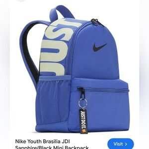 NWOT Nike Backpack small. Periwinkle color!